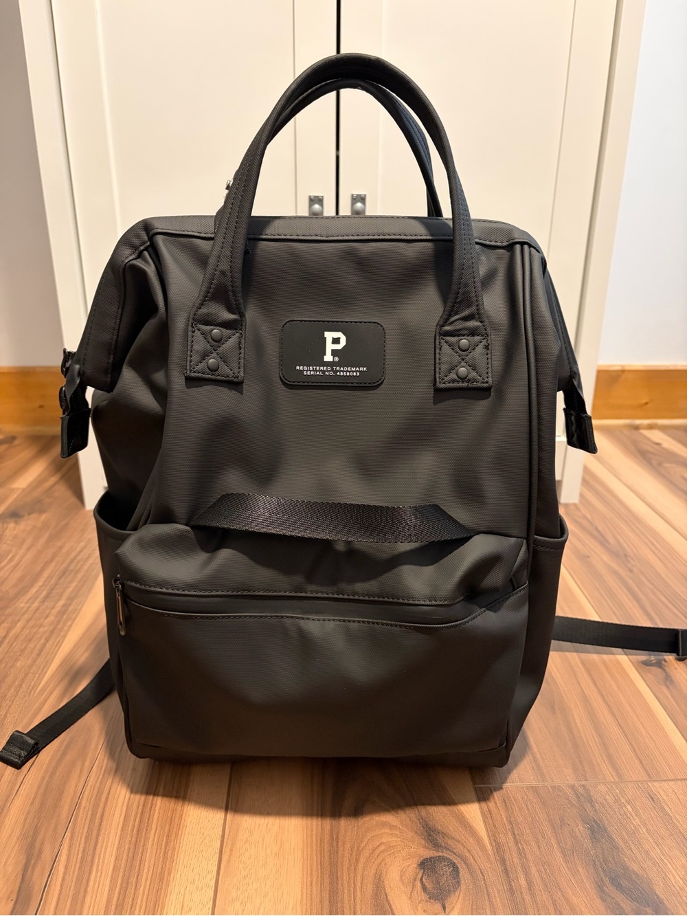 Portland Gear Cascade Black Weatherproof Backpack – Standard 21L Size